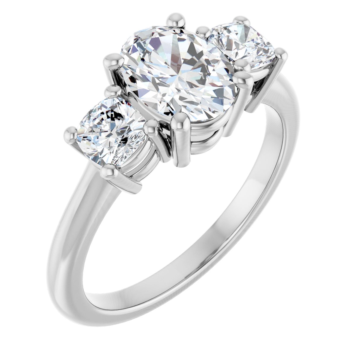 Three-Stone Engagement Ring