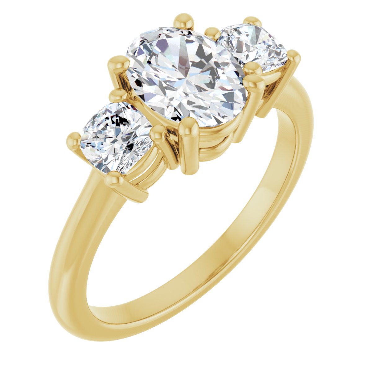 Three-Stone Engagement Ring