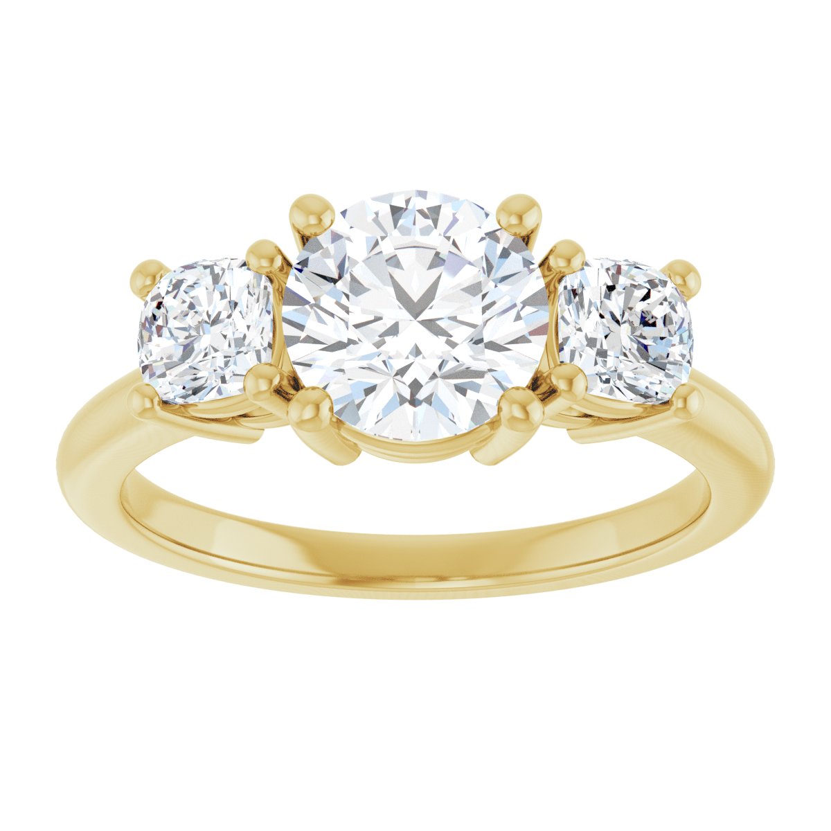 Three-Stone Engagement Ring