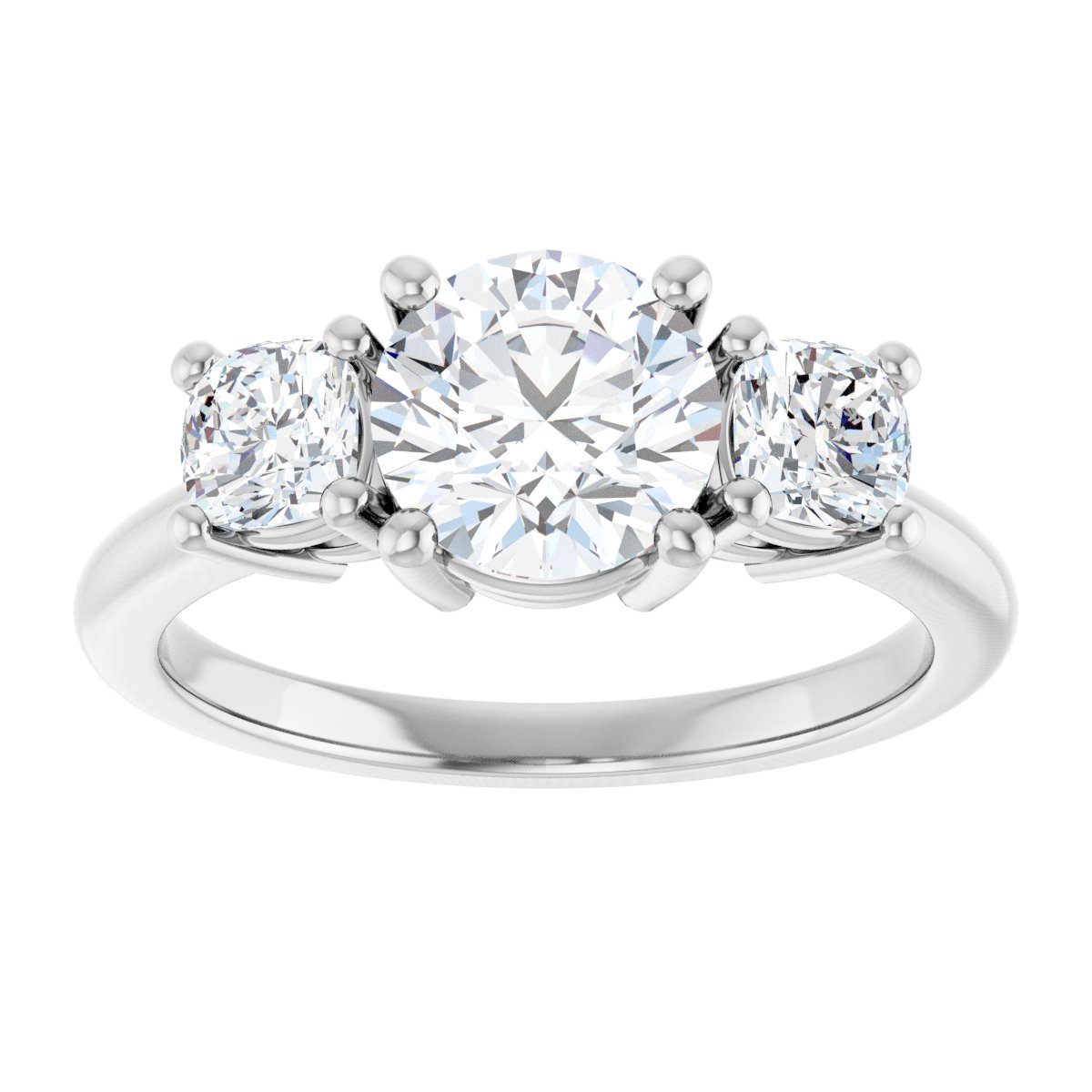 Three-Stone Engagement Ring