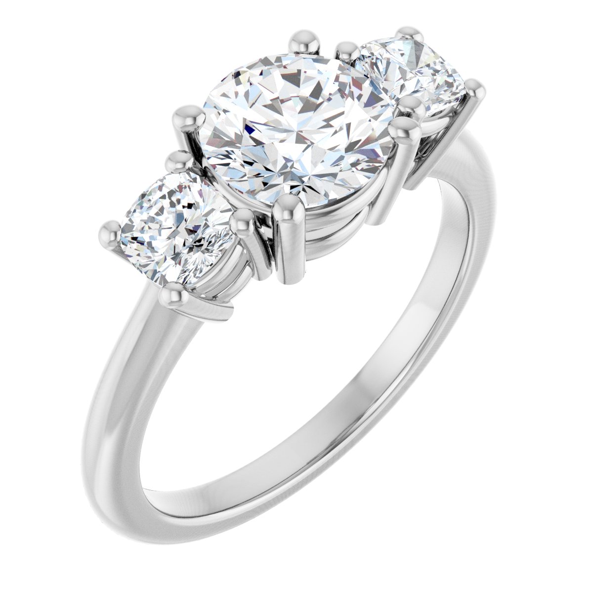 Three-Stone Engagement Ring