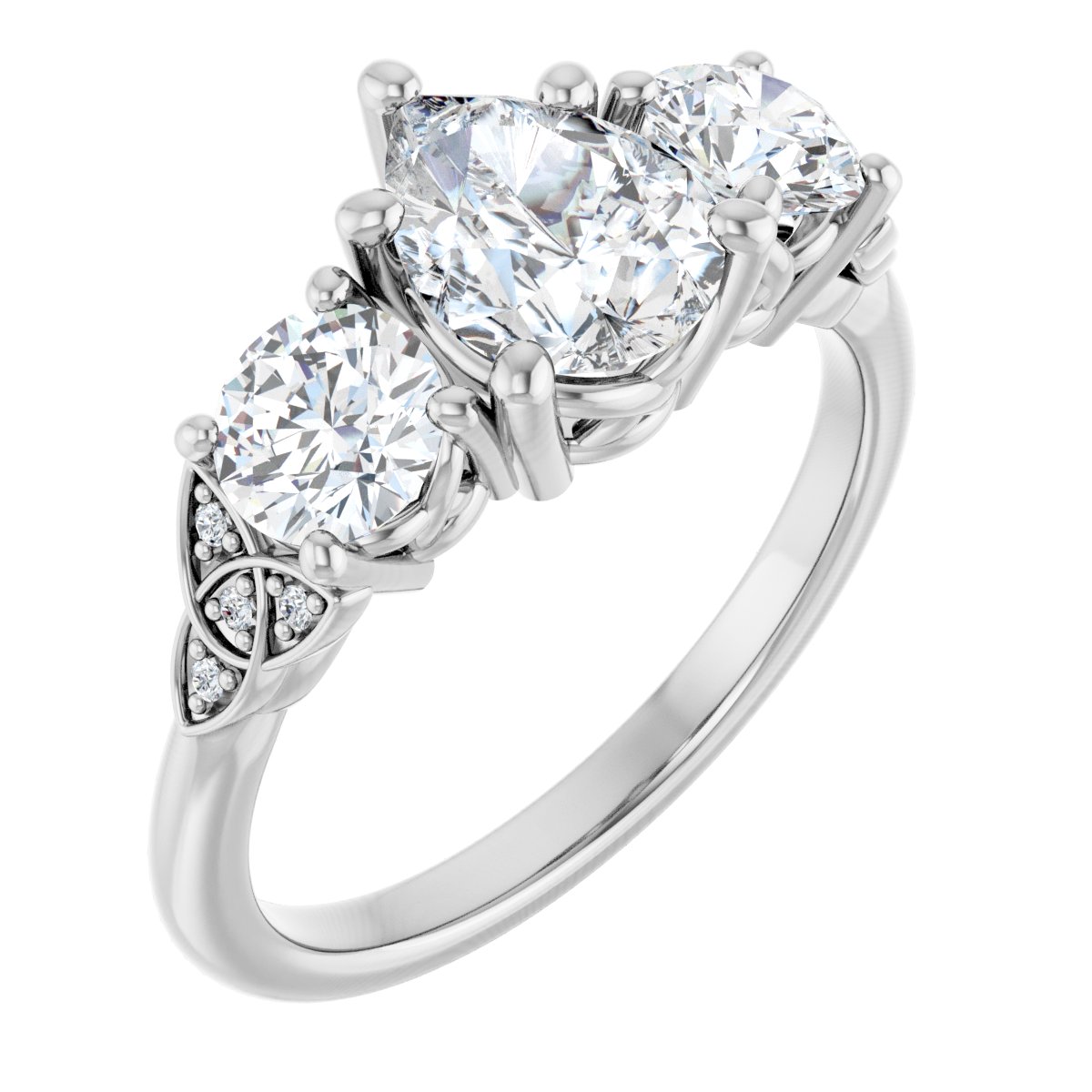 Three-Stone Engagement Ring