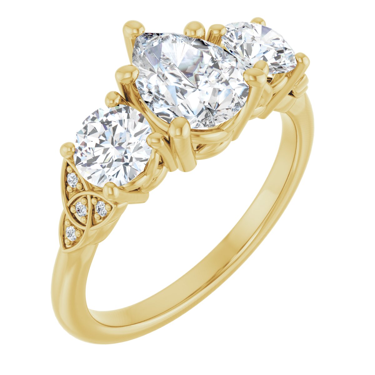 Three-Stone Engagement Ring