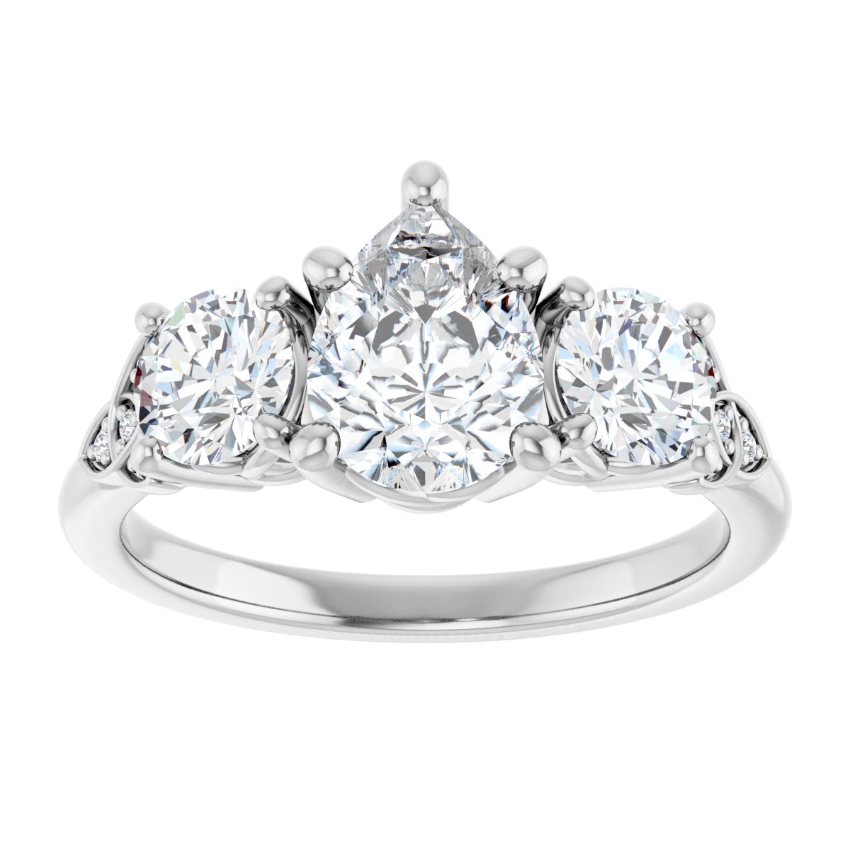 Three-Stone Engagement Ring