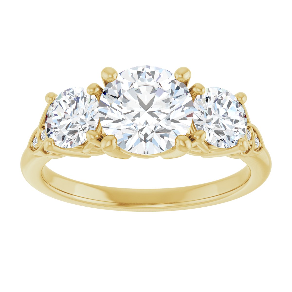 Three-Stone Engagement Ring