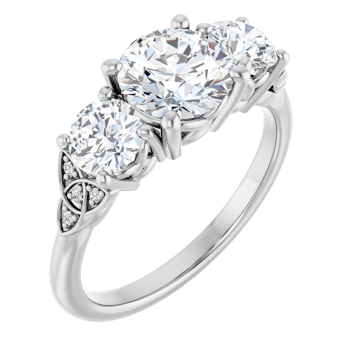 Three-Stone Engagement Ring