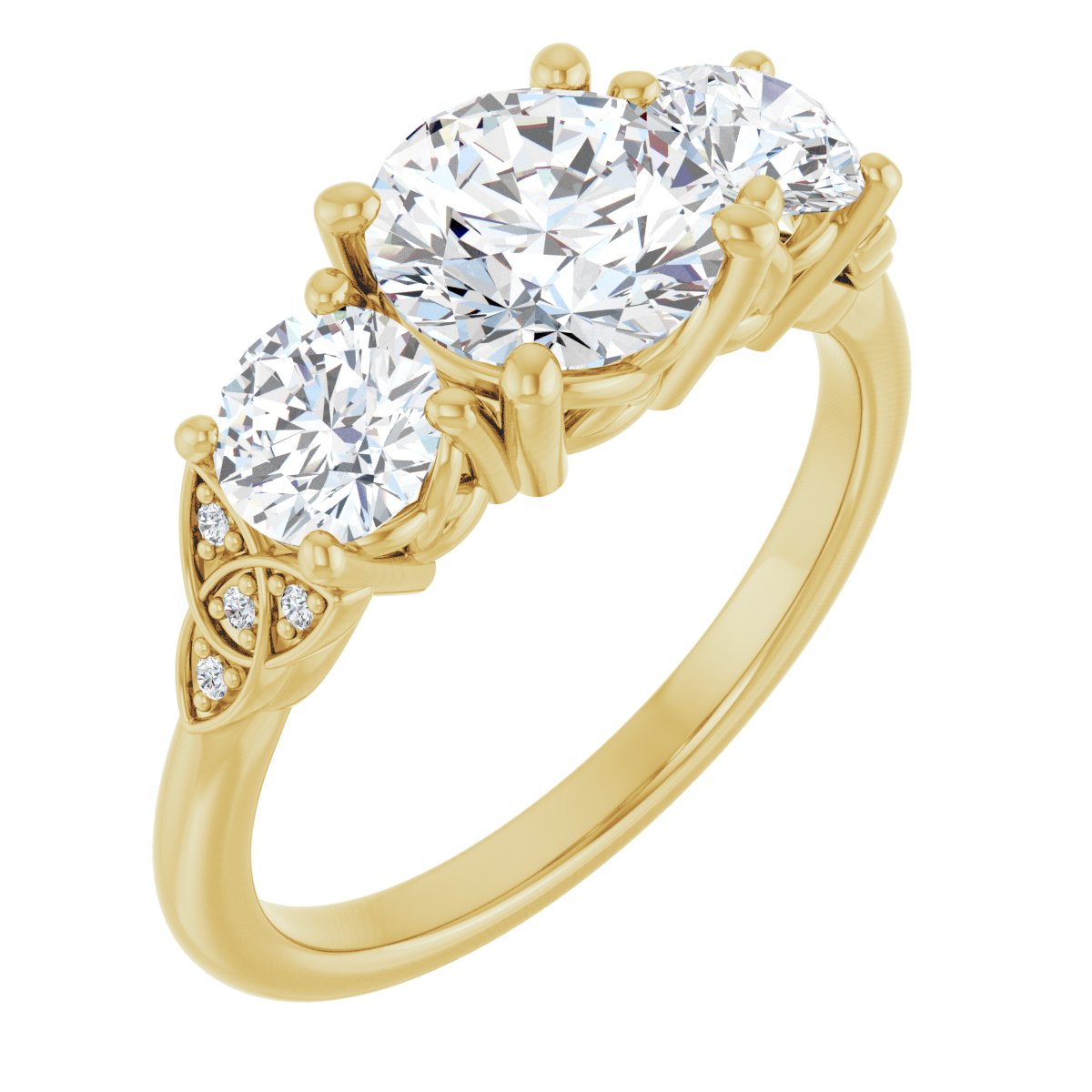 Three-Stone Engagement Ring