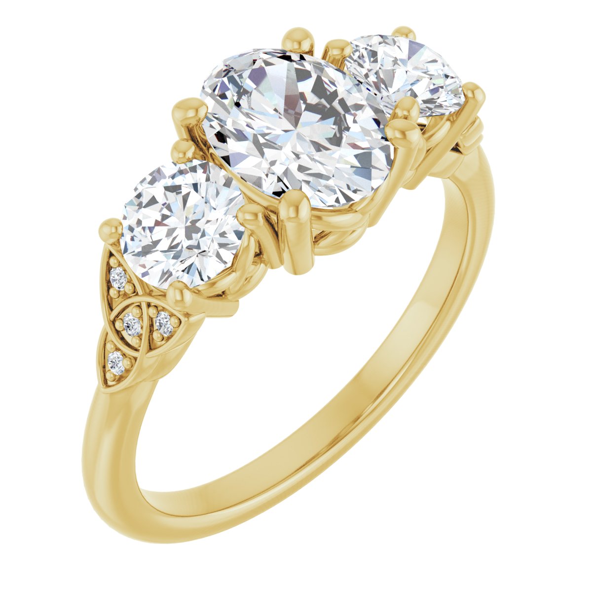 Three-Stone Engagement Ring