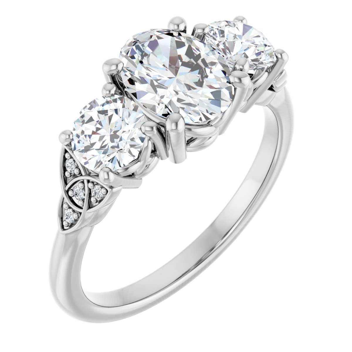 Three-Stone Engagement Ring