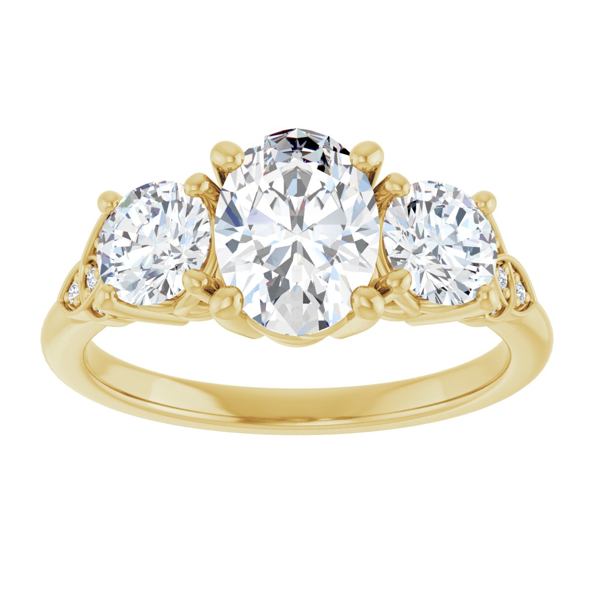 Three-Stone Engagement Ring