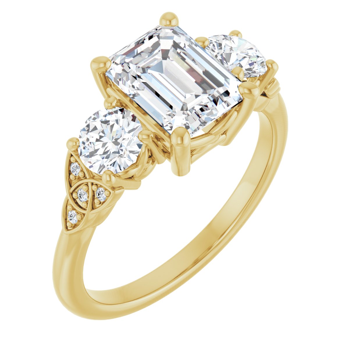 Three-Stone Engagement Ring