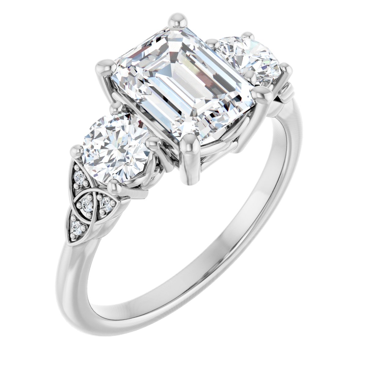 Three-Stone Engagement Ring