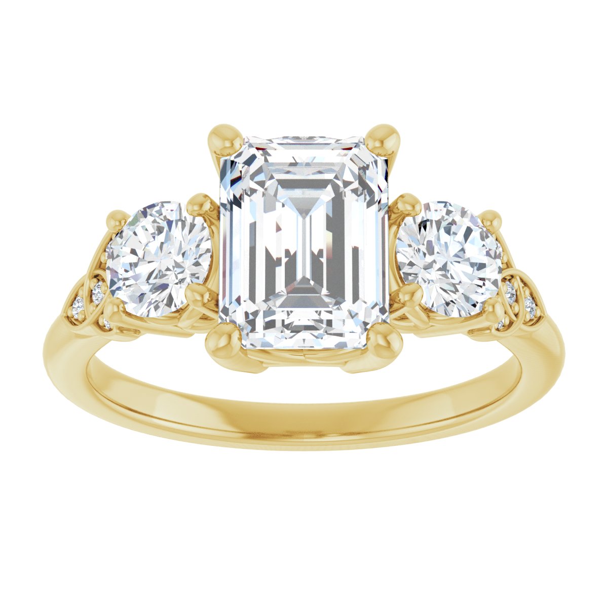 Three-Stone Engagement Ring