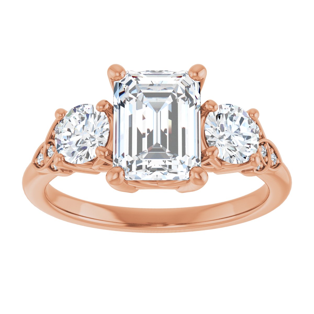 Three-Stone Engagement Ring