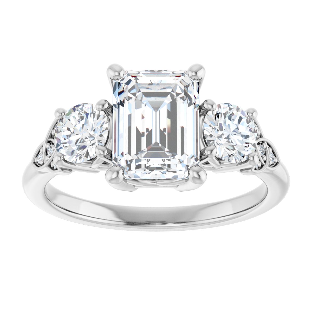 Three-Stone Engagement Ring