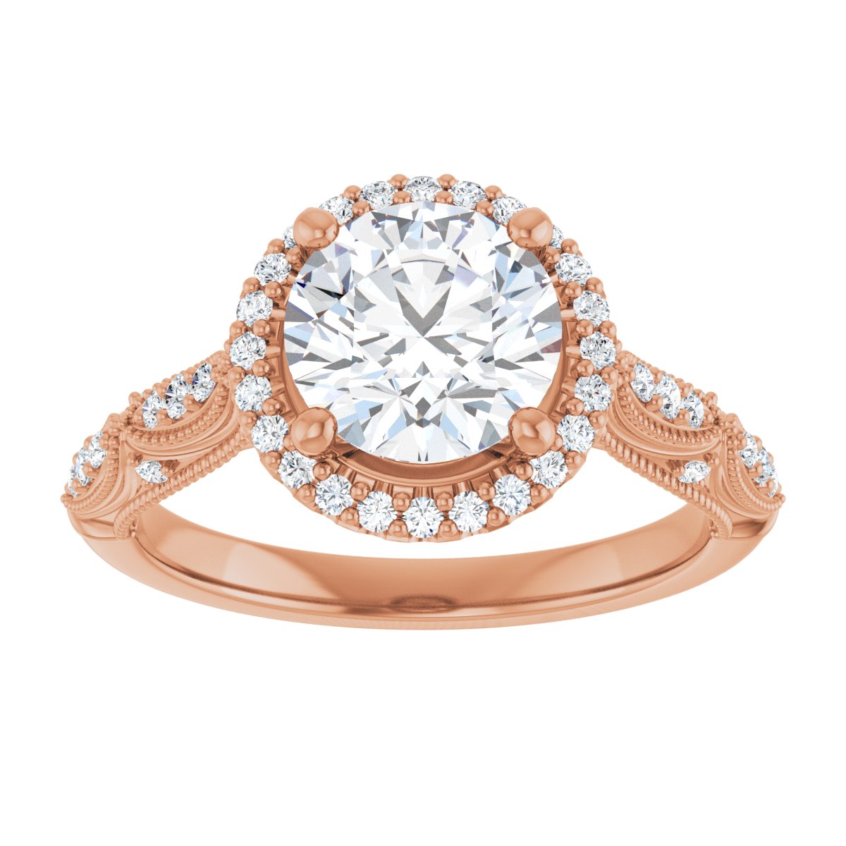 Halo-Style Engagement Ring