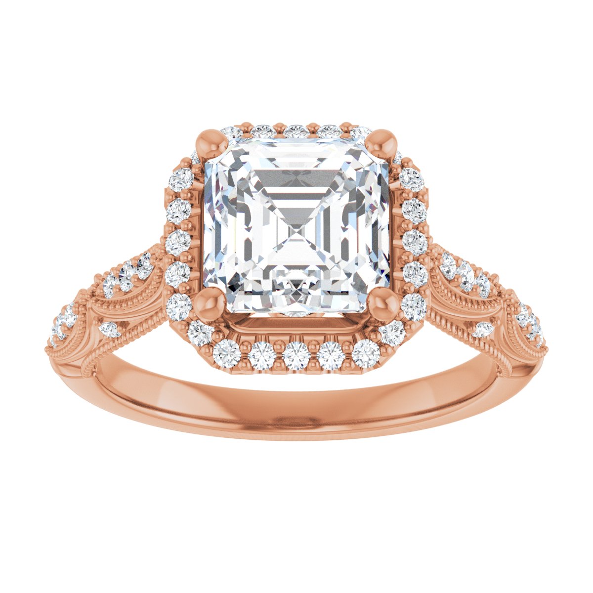 Halo-Style Engagement Ring