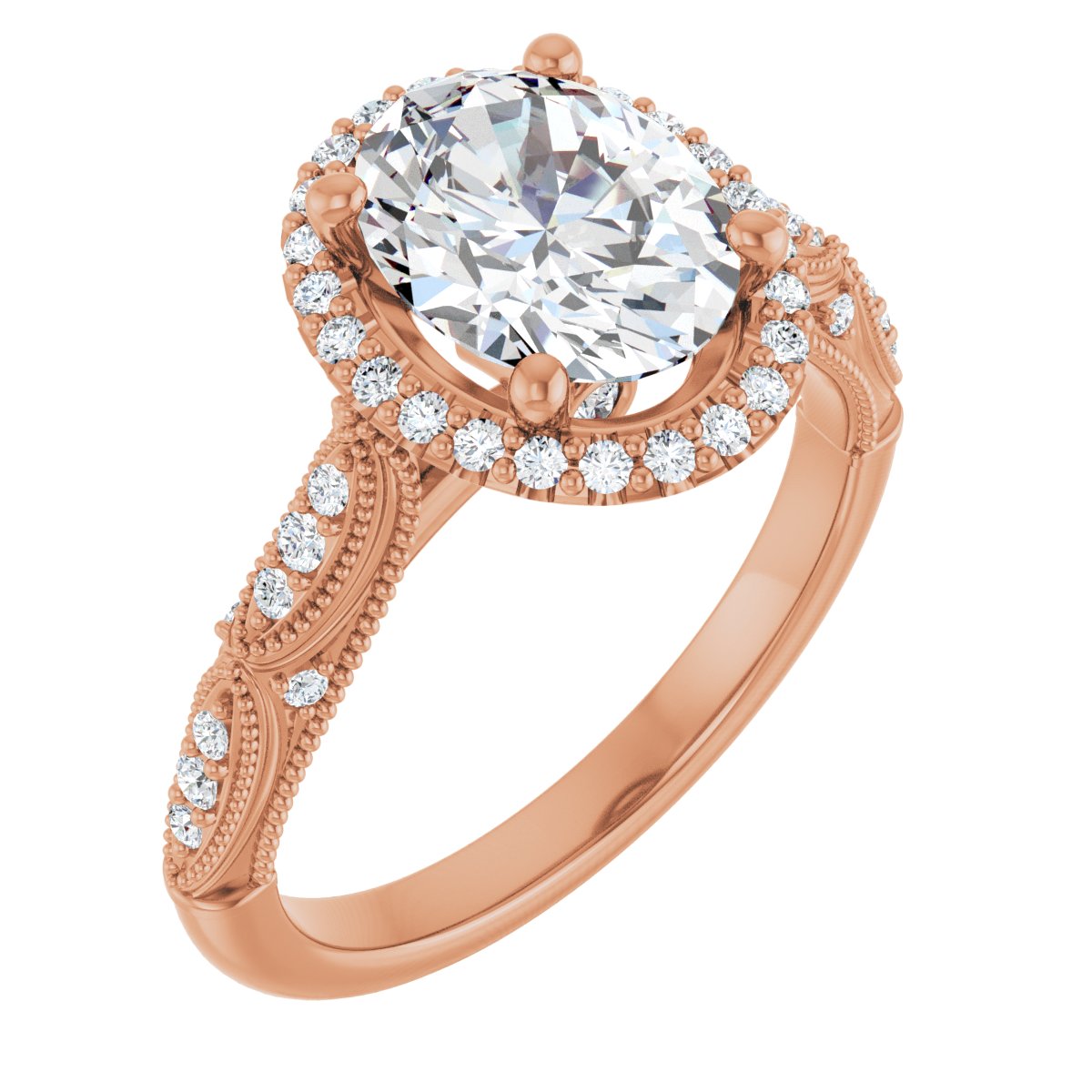 Halo-Style Engagement Ring