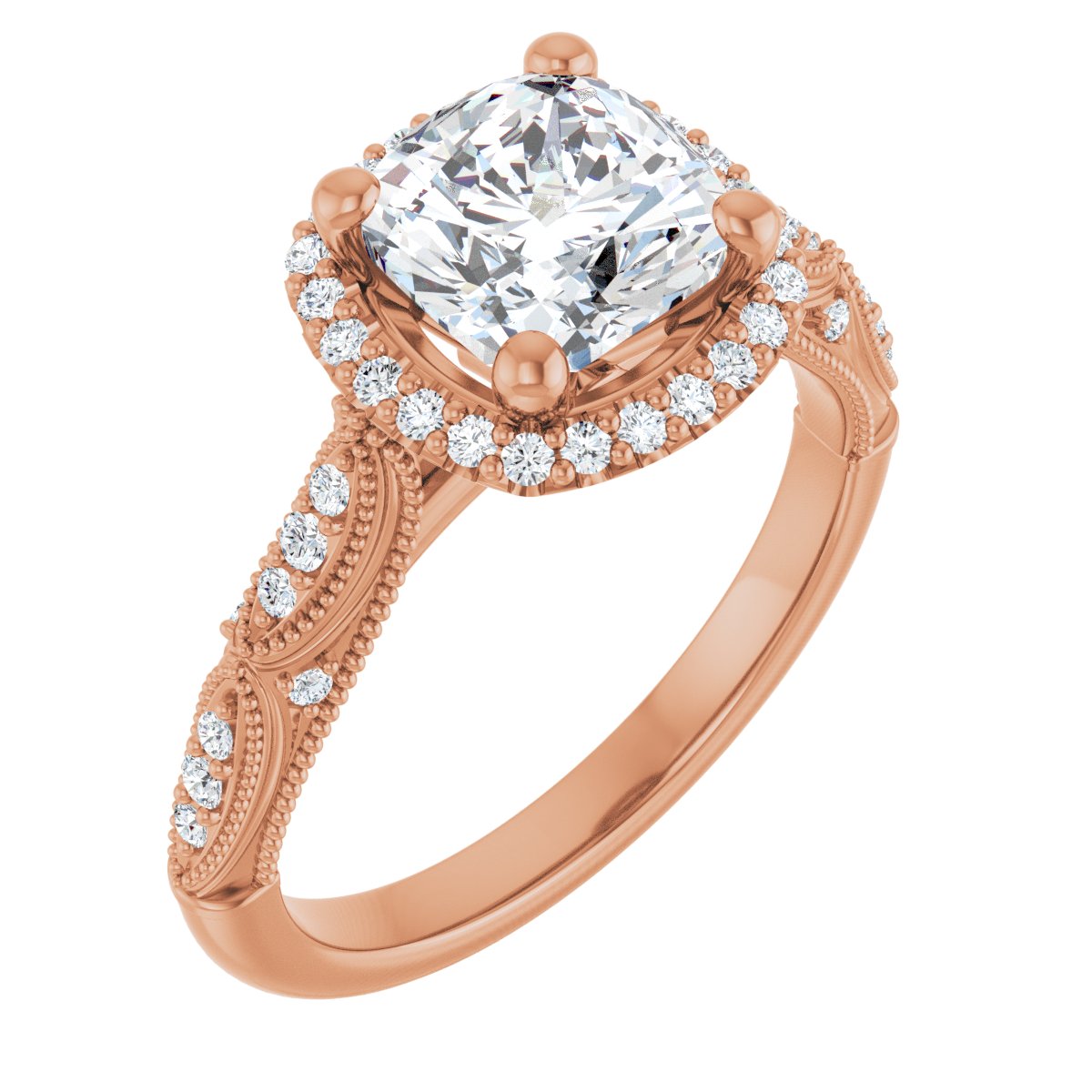 Halo-Style Engagement Ring