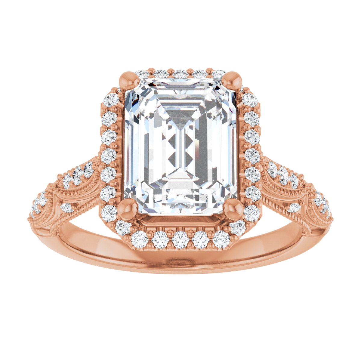 Halo-Style Engagement Ring