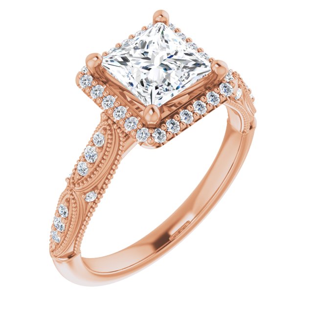 Halo-Style Engagement Ring