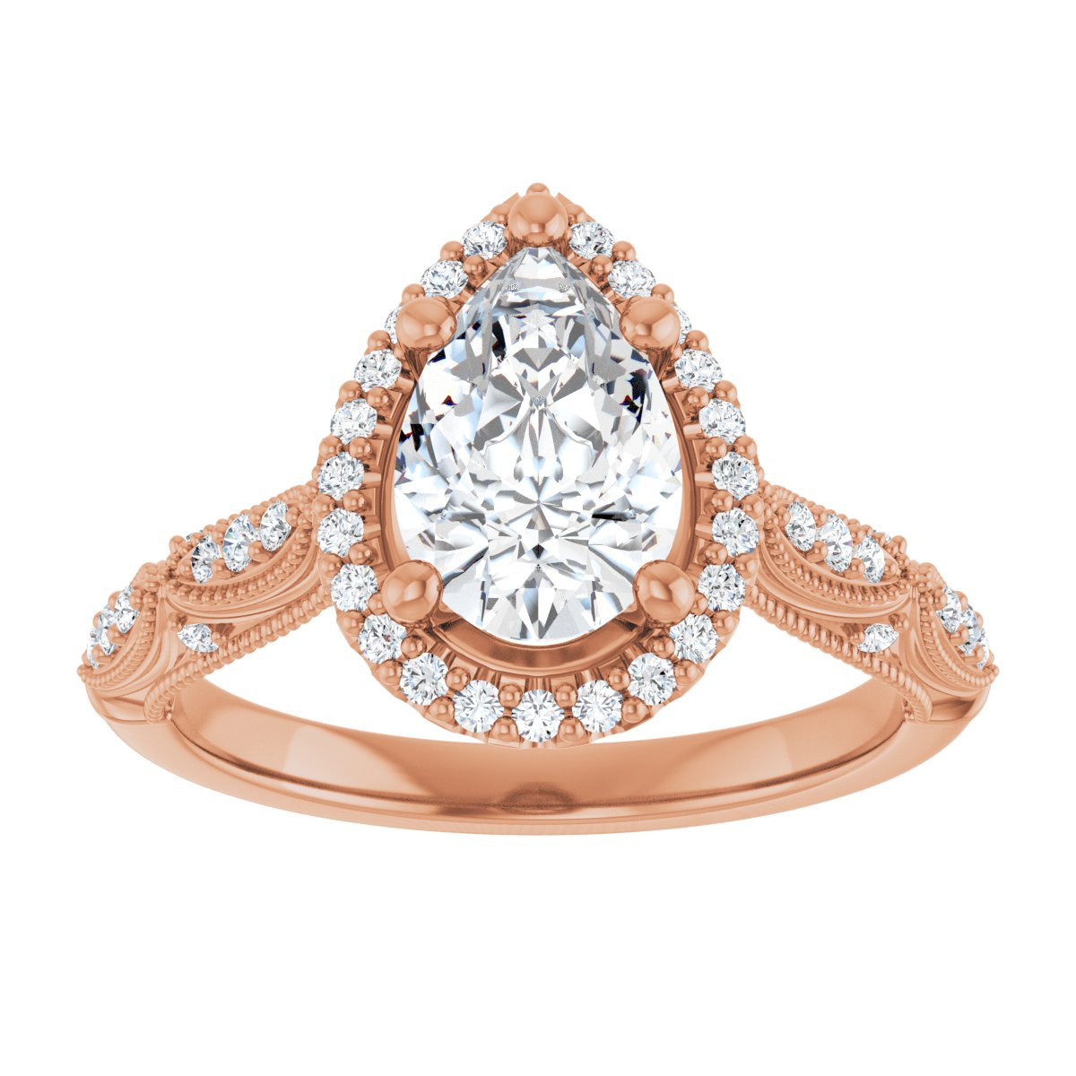 Halo-Style Engagement Ring