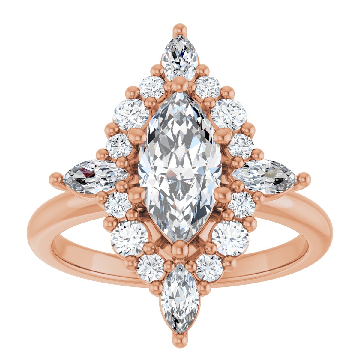 Halo-Style Engagement Ring