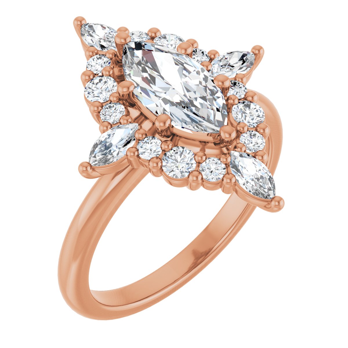 Halo-Style Engagement Ring