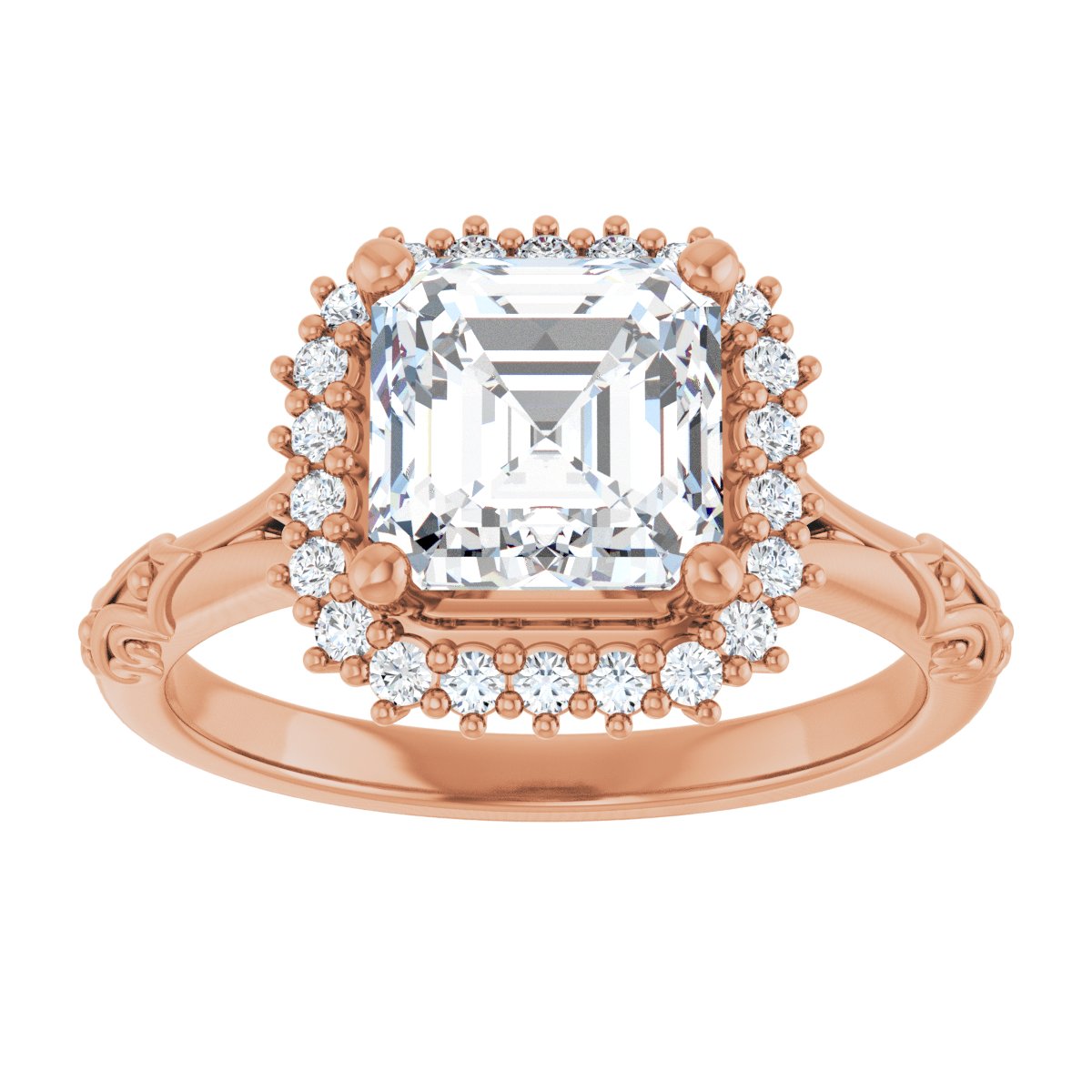 Halo-Style Engagement Ring