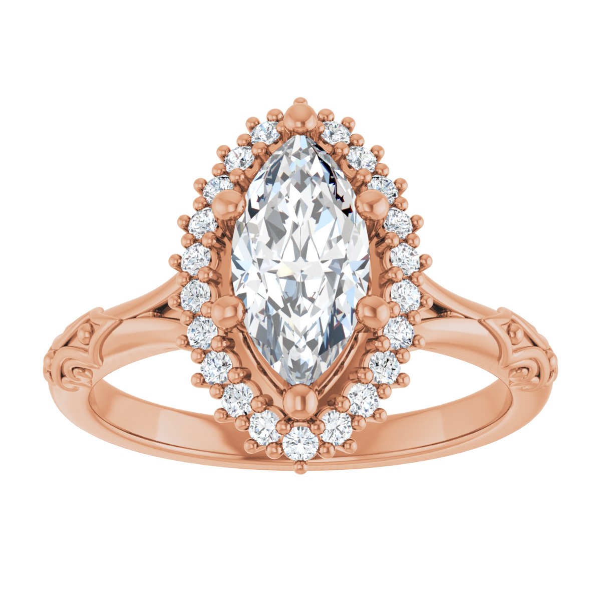 Halo-Style Engagement Ring