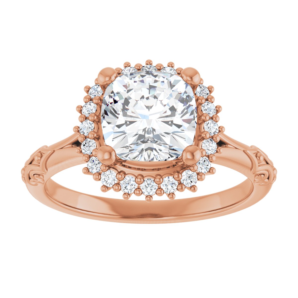 Halo-Style Engagement Ring