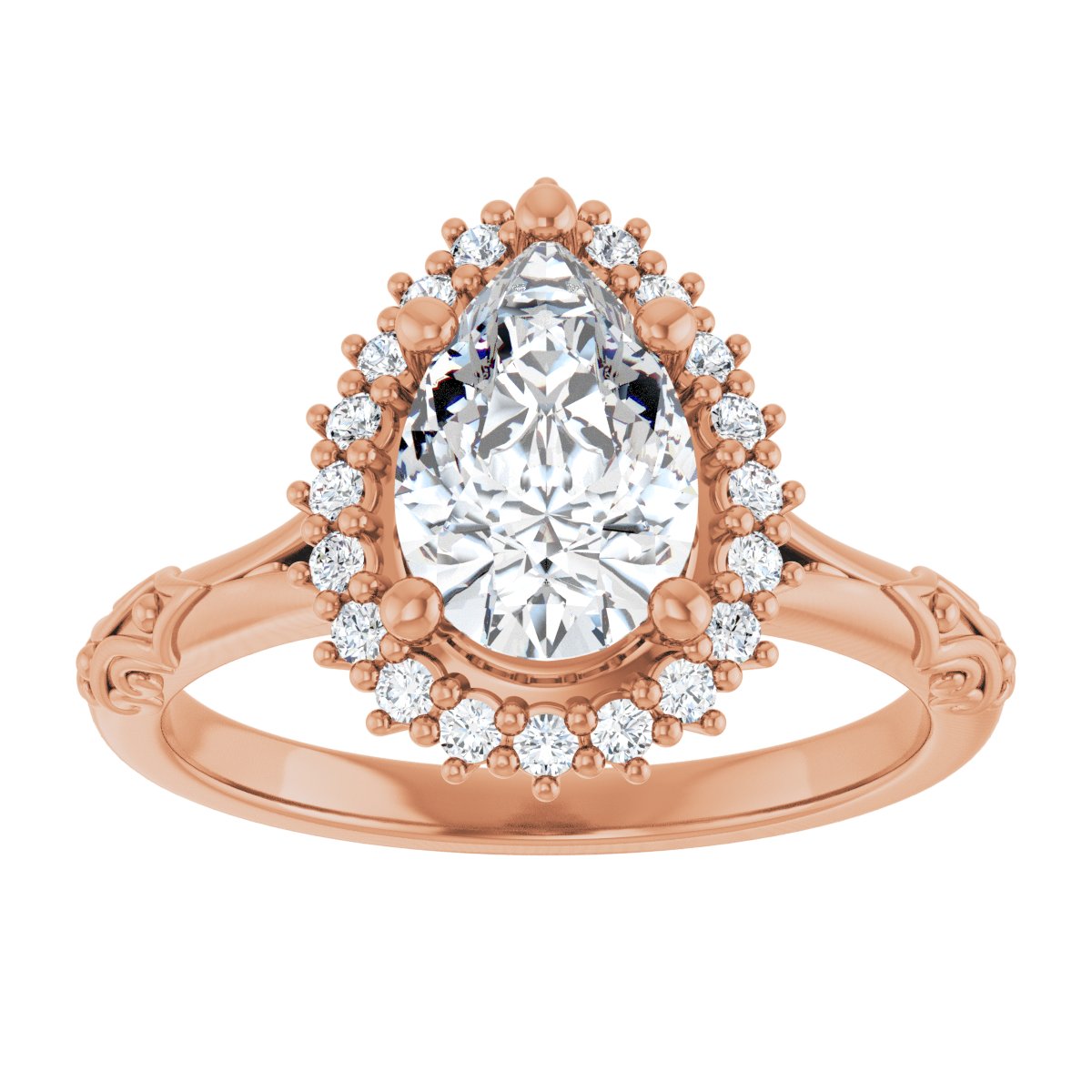 Halo-Style Engagement Ring