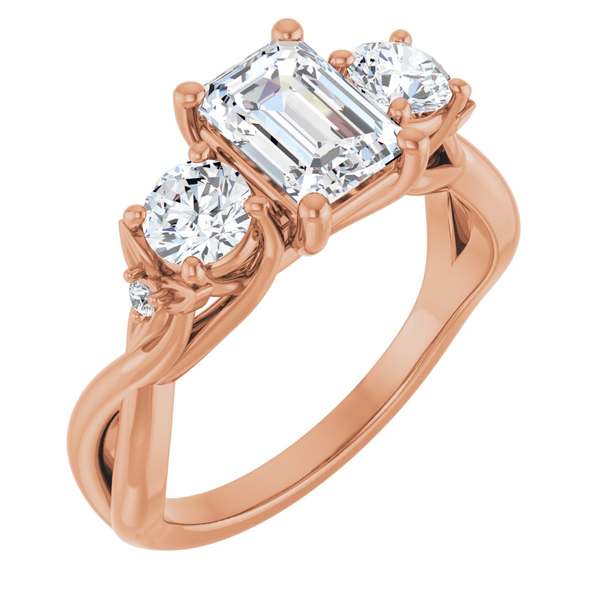 Three-Stone Engagement Ring