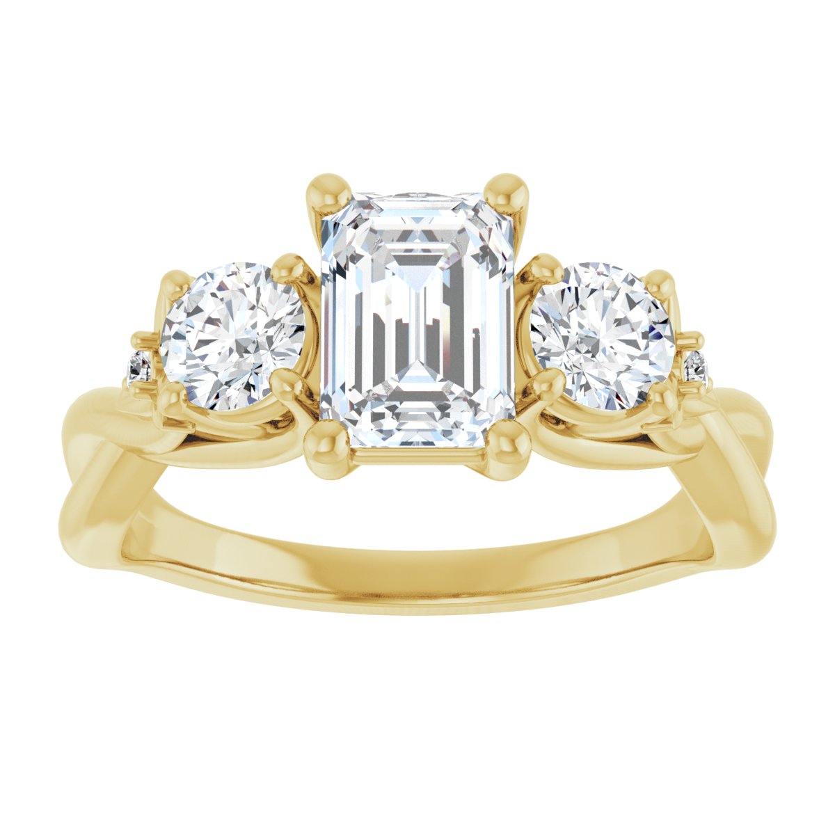 Three-Stone Engagement Ring