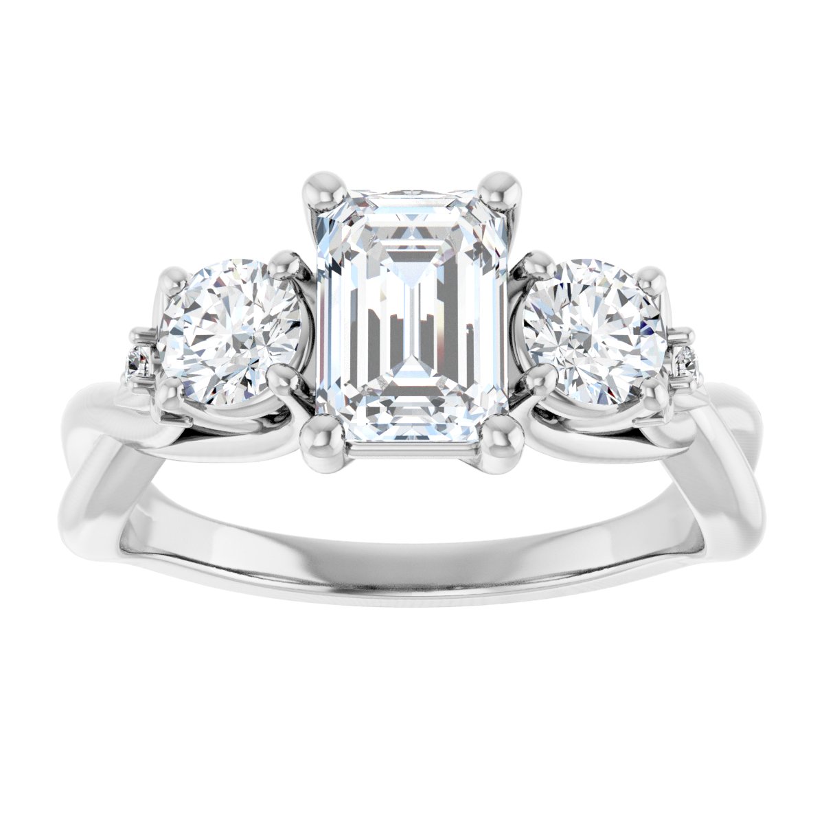 Three-Stone Engagement Ring