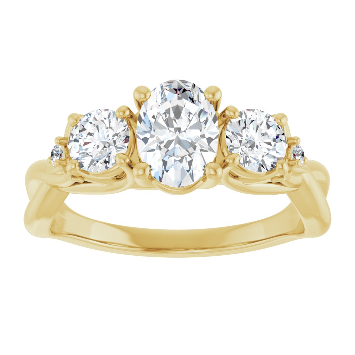 Three-Stone Engagement Ring