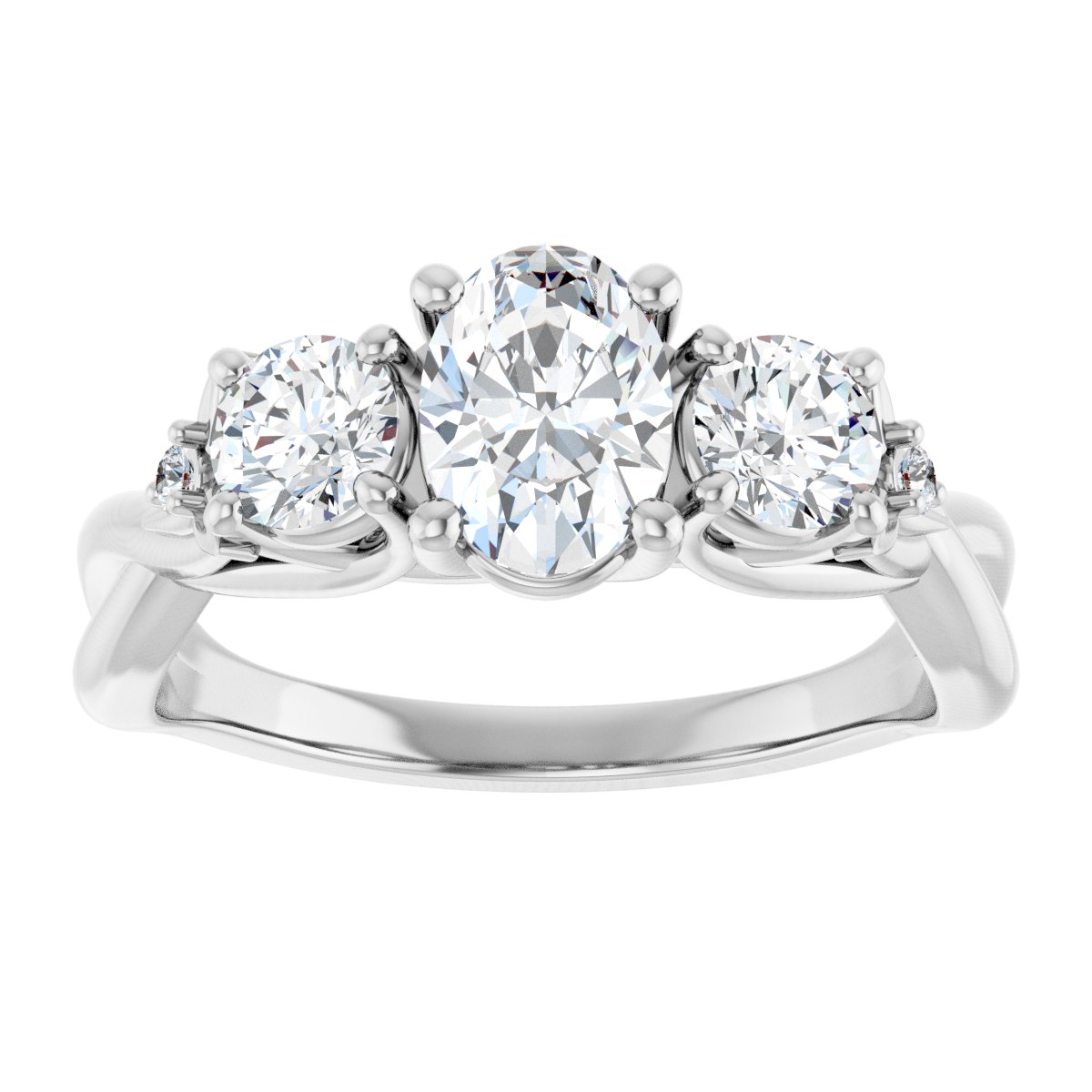 Three-Stone Engagement Ring