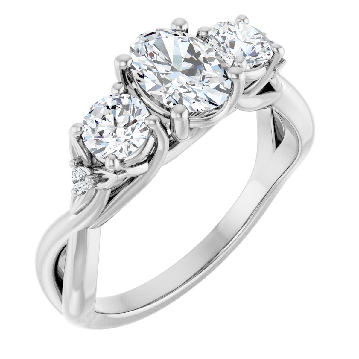 Three-Stone Engagement Ring