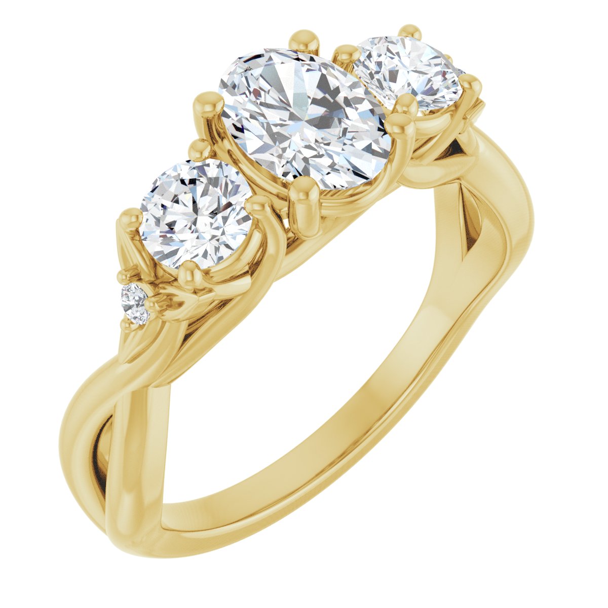 Three-Stone Engagement Ring
