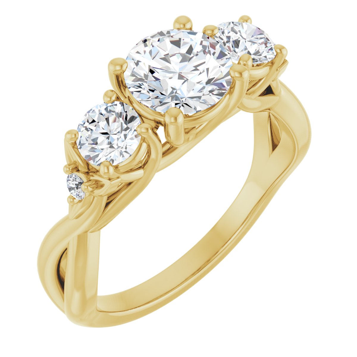 Three-Stone Engagement Ring