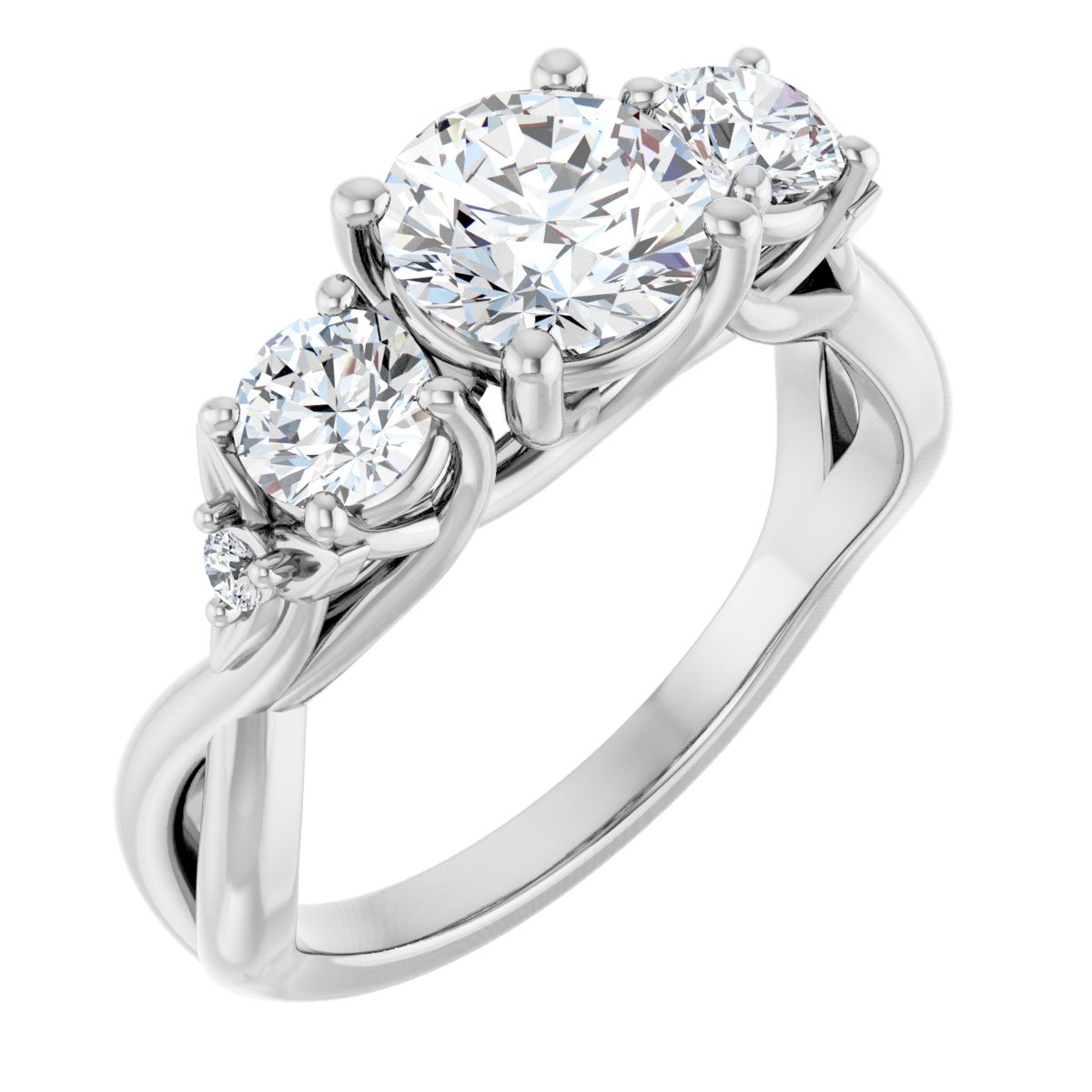 Three-Stone Engagement Ring