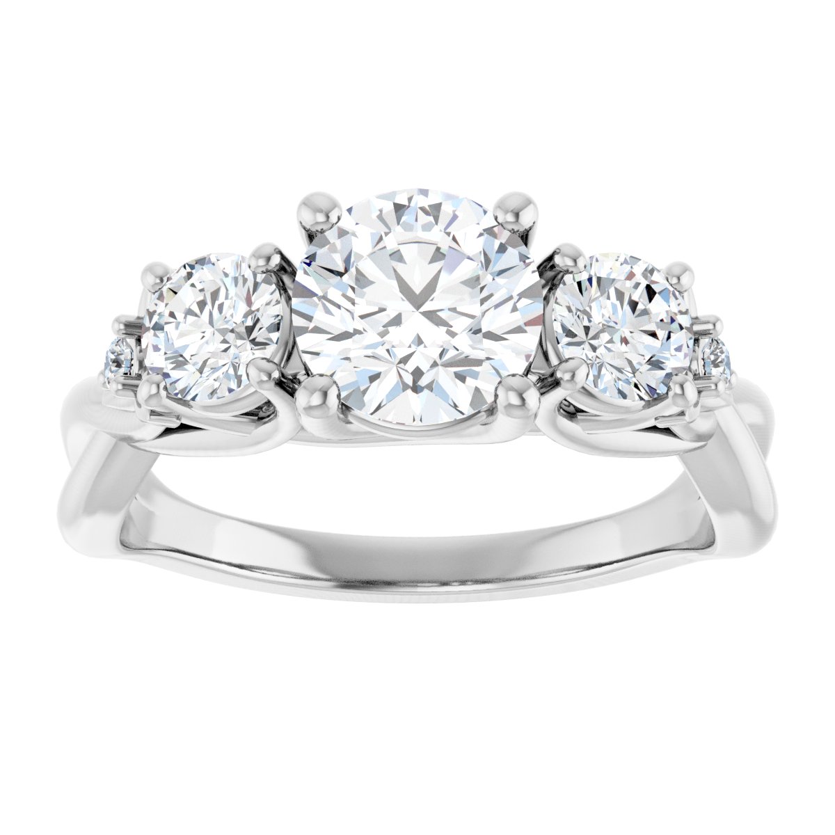 Three-Stone Engagement Ring