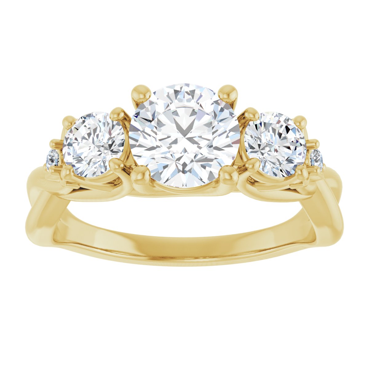 Three-Stone Engagement Ring
