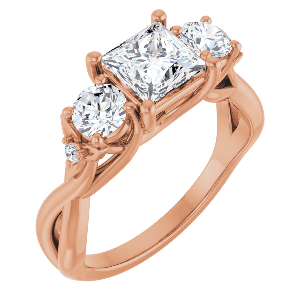 Three-Stone Engagement Ring