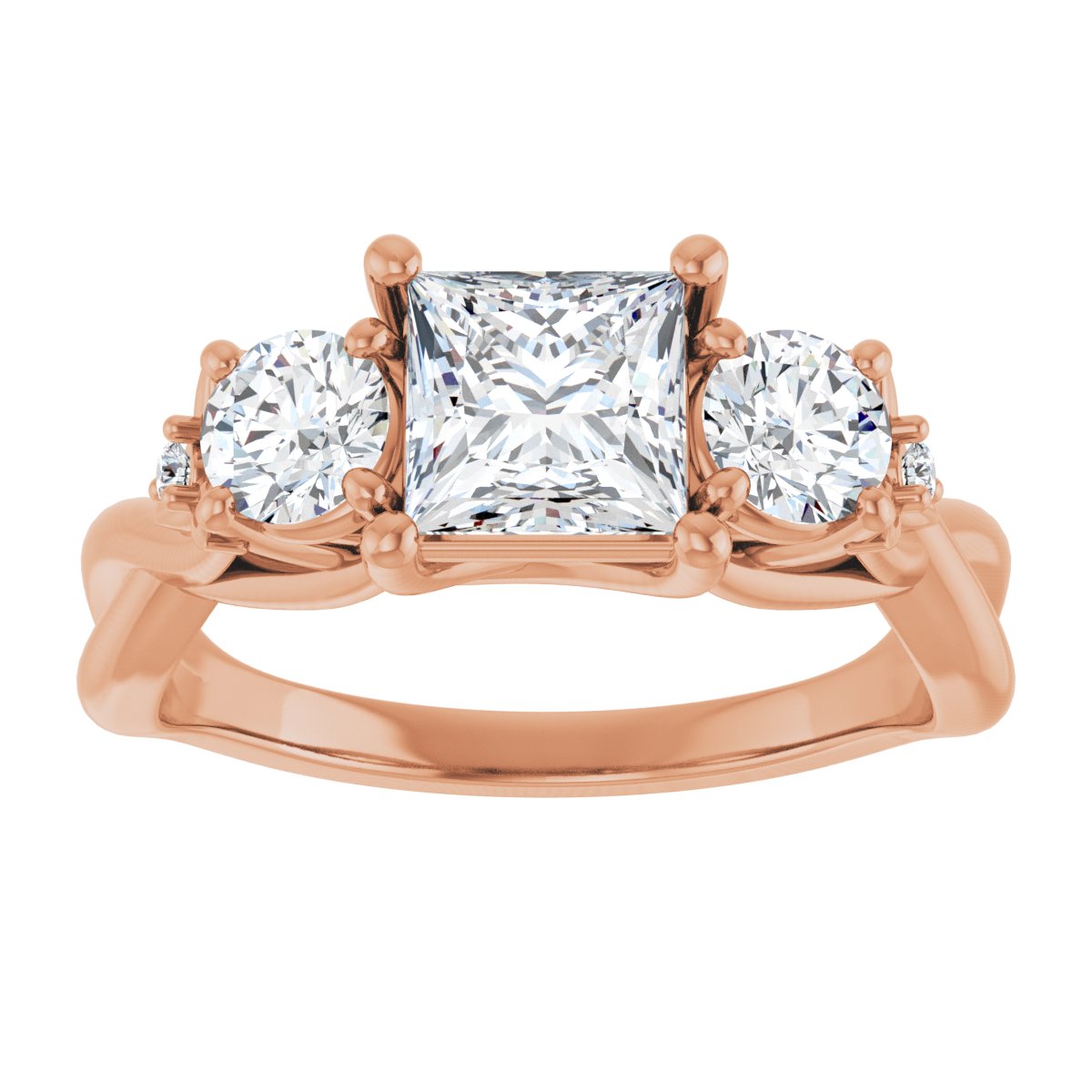 Three-Stone Engagement Ring