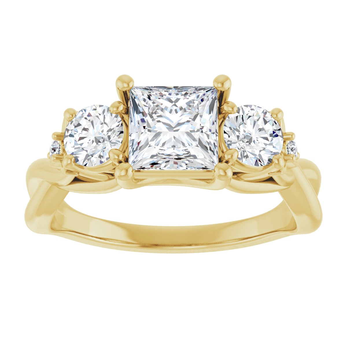 Three-Stone Engagement Ring