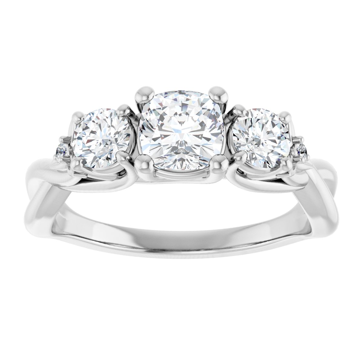 Three-Stone Engagement Ring