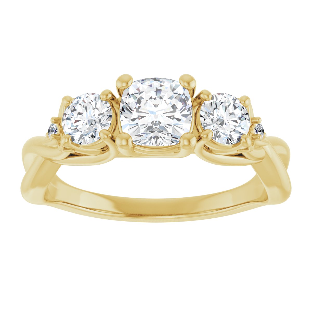 Three-Stone Engagement Ring