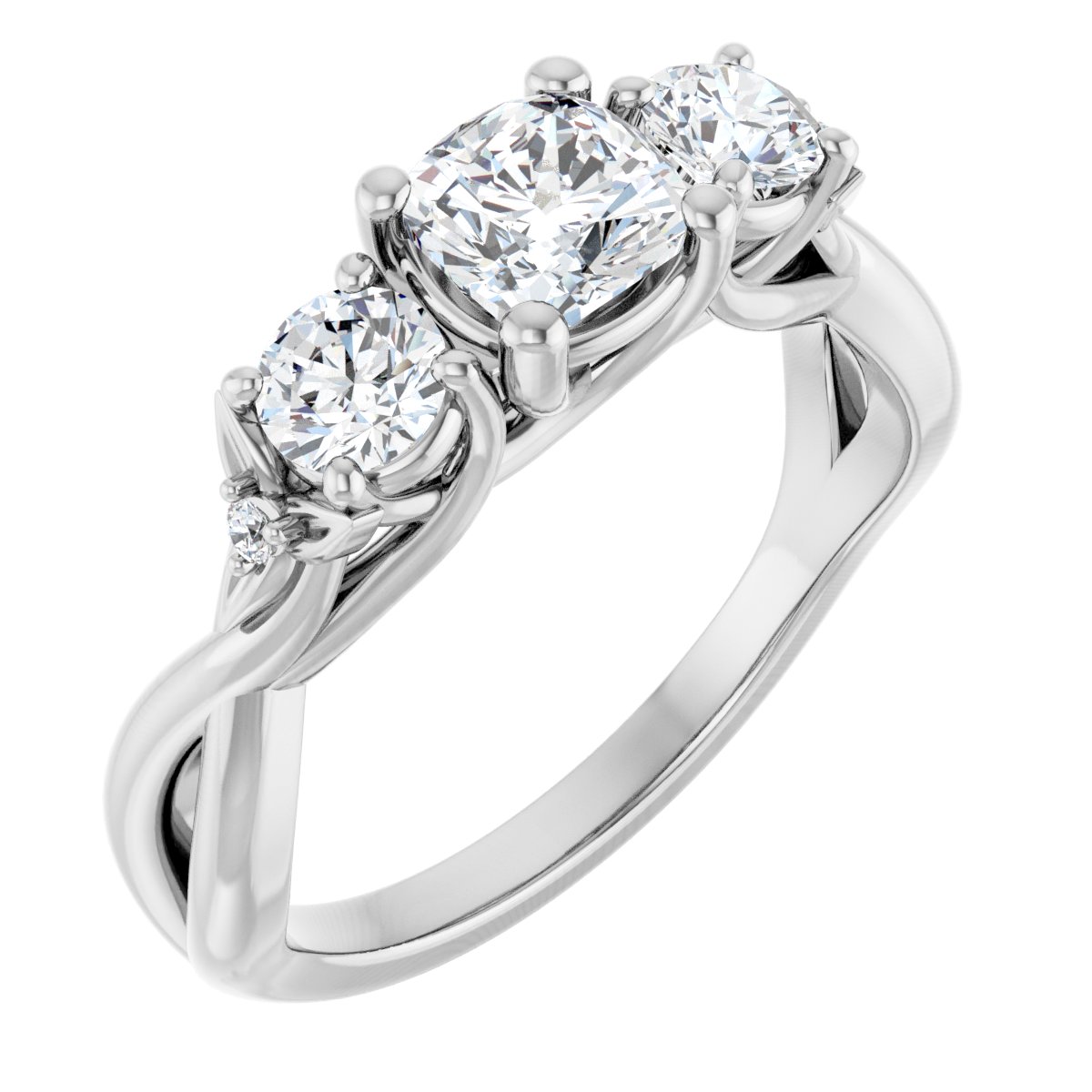 Three-Stone Engagement Ring