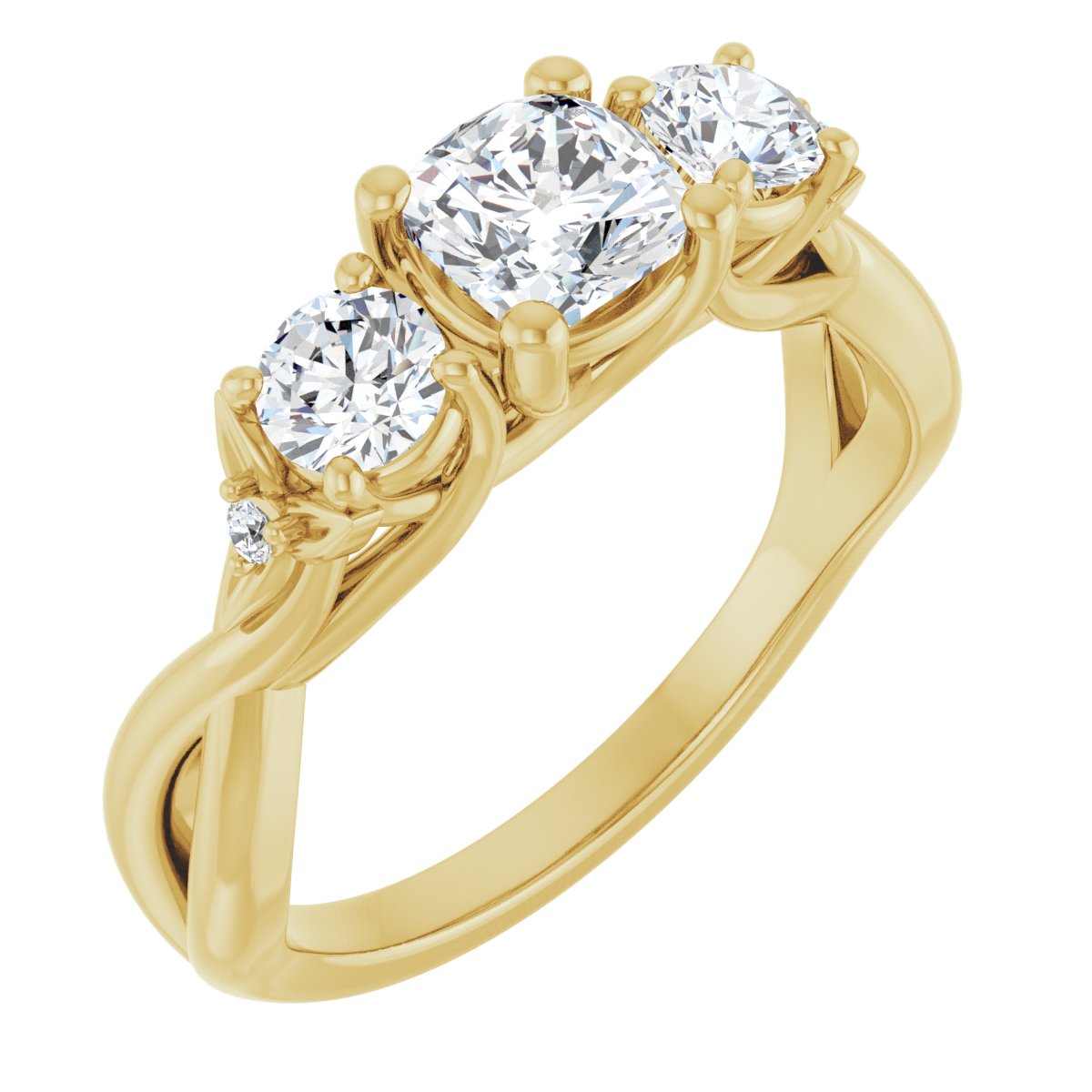 Three-Stone Engagement Ring